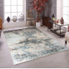 Tapis de salon vintage motif d'orient lavable en machine Rilès