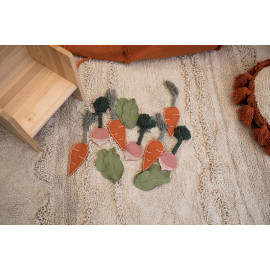 Tapis enfant lavable en machine Veggie Garden