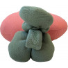 Coussin enfant tricoté radis Ramona