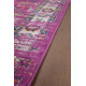 Tapis vintage multicolore intérieur rayé pour salon Dundalk