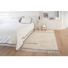 Tapis de chambre enfant en coton fait main lavable en machine Lanes