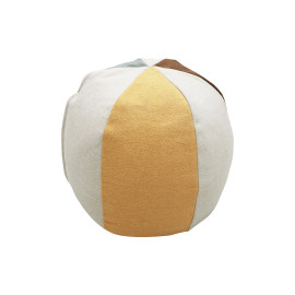 Pouf rond en coton Ball