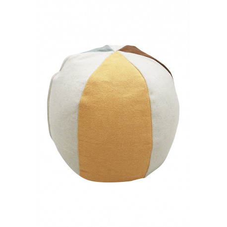 Pouf rond en coton Ball