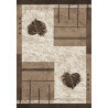 Tapis marron contemporain Star IV par Lalee