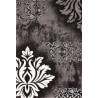 Tapis vintage en polypropylène gris Rusty