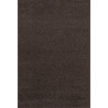 Tapis shaggy uni marron en polypropylène Orlando