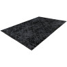 Tapis vintage rectangle en coton recyclé et polyester Medine