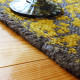 Tapis vintage rectangle en coton recyclé et polyester Medine