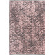 Tapis vintage rectangle en coton recyclé et polyester Medine