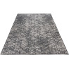 Tapis vintage rectangle en coton recyclé et polyester Medine