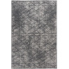 Tapis vintage rectangle en coton recyclé et polyester Medine