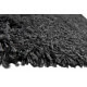 Tapis shaggy uni en polypropylène Orlando