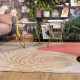 Tapis moderne d'intérieur et d'extérieur Barbosa