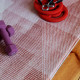 Tapis moderne fait main en polyester doux Dalta