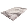 Tapis moderne fait main en polyester doux Dalta