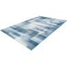 Tapis moderne fait main en polyester doux Delya