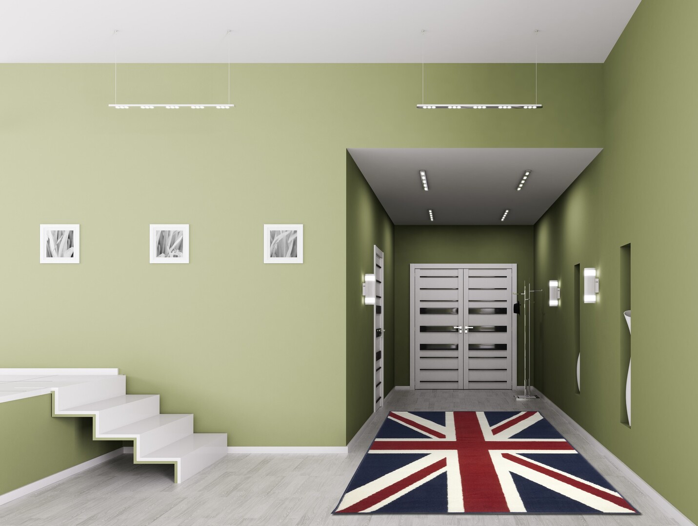 Tapis Avec Drapeau Anglais Enredada