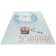 Tapis enfant en coton recyclé lavable en machine Booba