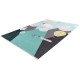 Tapis enfant en coton recyclé lavable en machine Mountain