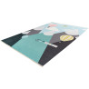 Tapis enfant en coton recyclé lavable en machine Mountain