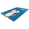 Tapis enfant en coton recyclé lavable en machine Pengu