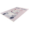 Tapis enfant en coton recyclé lavable en machine Rabby