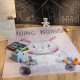 Tapis enfant en coton recyclé lavable en machine Rabby