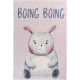 Tapis enfant en coton recyclé lavable en machine Rabby