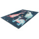 Tapis enfant en coton recyclé lavable en machine Arnold