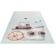 Tapis enfant en coton recyclé lavable en machine Willy