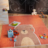 Tapis enfant en coton recyclé lavable en machine Gretta