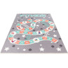 Tapis enfant en coton recyclé lavable en machine Kiddy