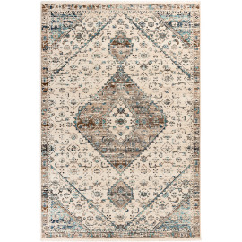 Tapis oriental rectangle en polypropylène Mia