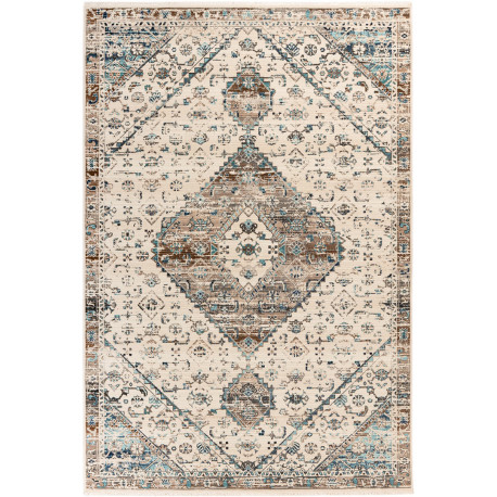 Tapis oriental rectangle en polypropylène Mia