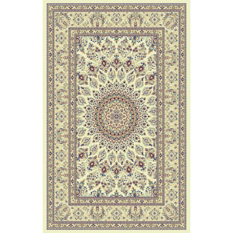Tapis style orient crème rectangulaire Bizerte