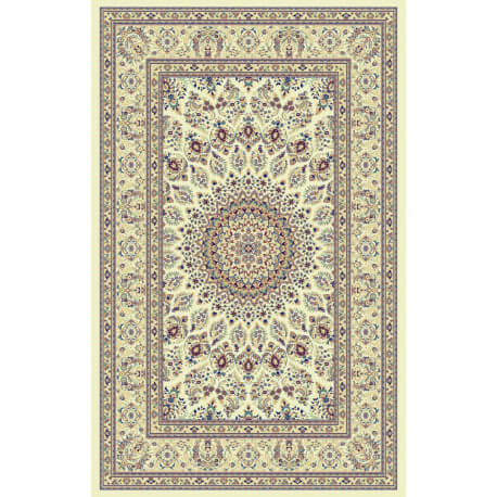 Tapis style orient crème rectangulaire Bizerte