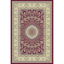 Tapis style orient rouge rectangulaire Bizerte