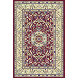 Tapis style orient rouge rectangulaire Bizerte