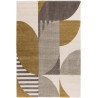 Tapis d'intérieur et extérieur moderne en polypropylène Patty