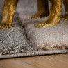 Tapis d'intérieur et extérieur moderne en polypropylène Patty