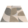 Tapis d'intérieur et extérieur moderne en polypropylène Patty