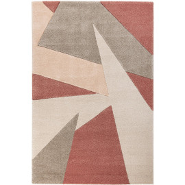 Tapis d'intérieur et extérieur moderne géométrique Martha