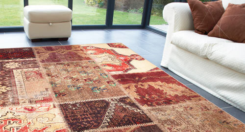 Tapis patchwork