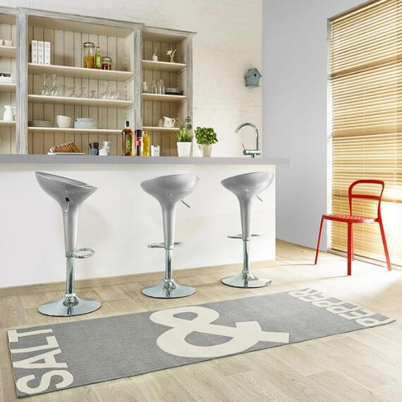Siunwdiy Tapis De Cuisine Long,Tapis De Couloir Violet, Lavable Antiderapant Motif Monochrome Tapis Chambre Adulte Devant Evier Pour Cuisine, Passage, Chambre,Violet,50x160cm