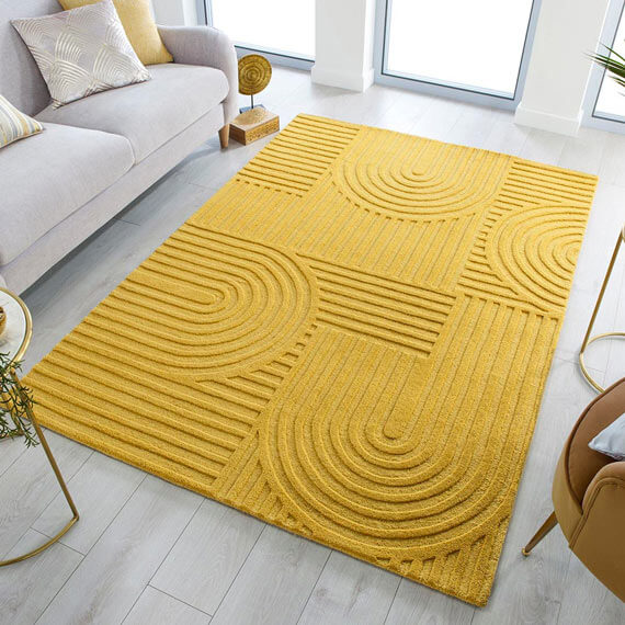 Tapis jaune