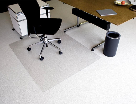 Tapis de protection bureau