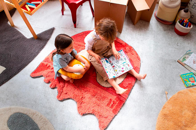 Tapis Enfant, Tapis Poils Ras Chambre Enfant Différents Designs