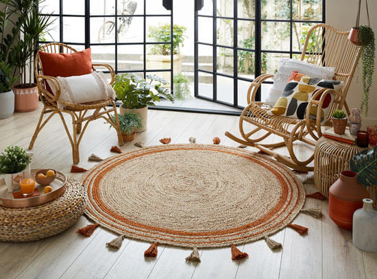 Tapis rond