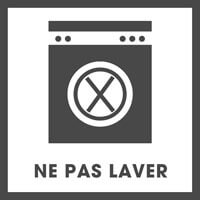 Ne pas laver le tapis