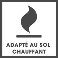 Tapis adapté au sol chauffant